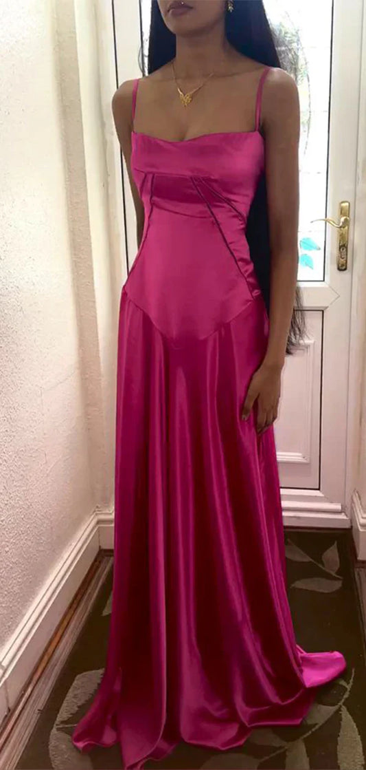 Formal Dresses Spaghetti Strapless A-Line Popular Long Evening Dress Formal Prom Dress/ Prom Dresses Store