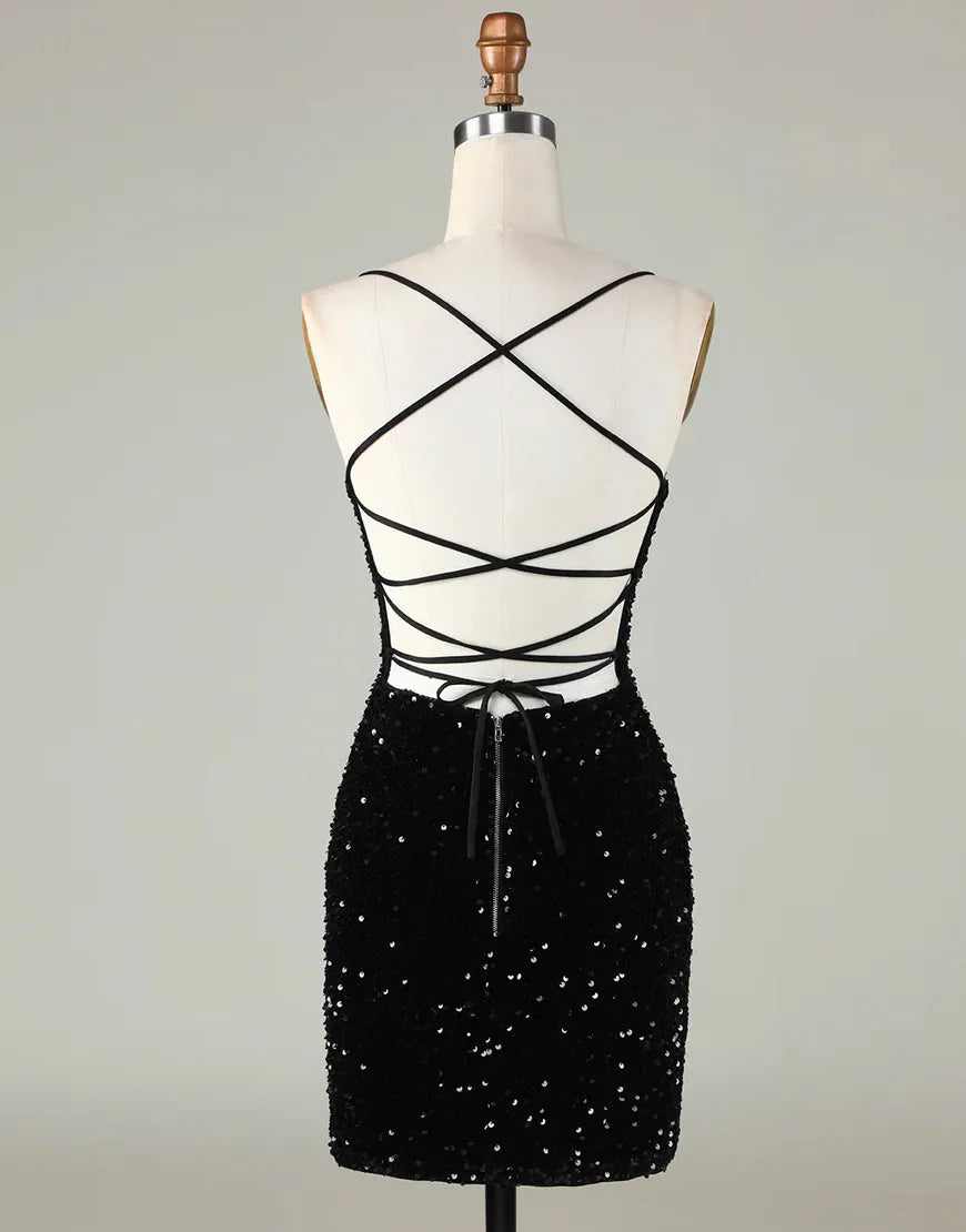 Off-the-Shoulder Sheath Strapless Short Homecoming Dress