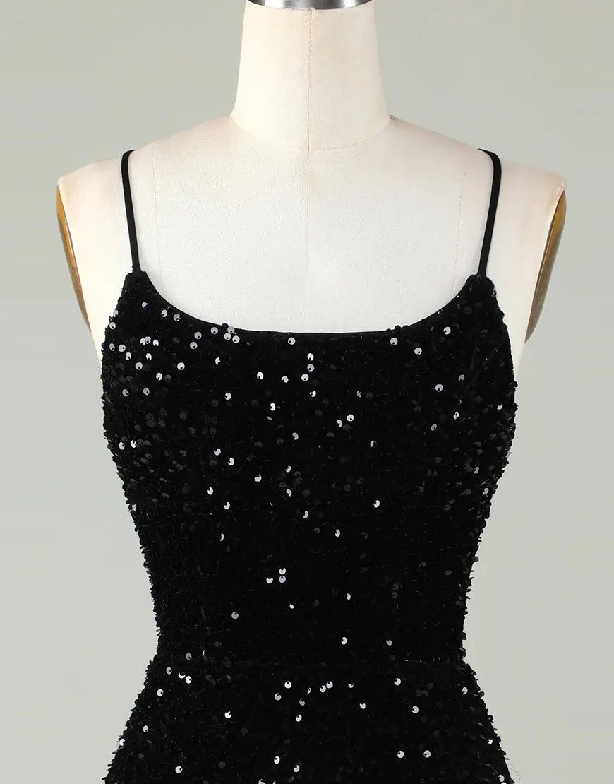 Off-the-Shoulder Sheath Strapless Short Homecoming Dress