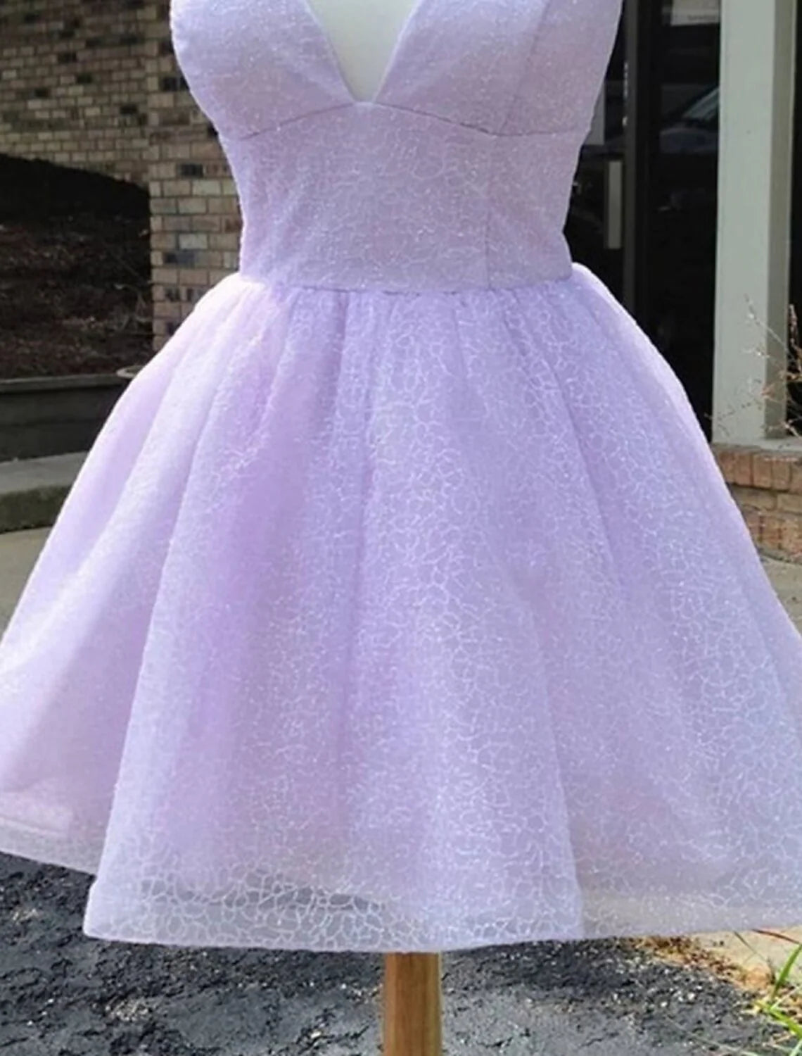 Homecoming Dresses Sparkle & Shine Dress Holiday Short / Mini Sleeveless Spaghetti Strap Tulle with Glitter